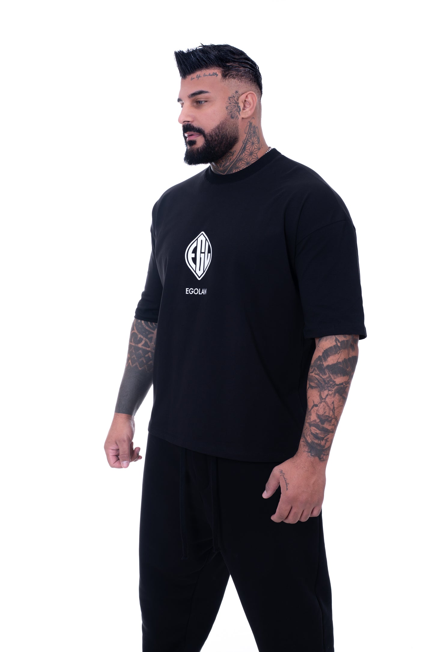 TRICOU OVERSIZE E-GOLAN LOGO CENTRAL